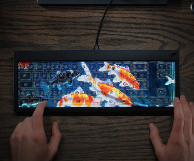 Клавіатура, де можна подивитися серіал — Finalmouse  Centerpiece Pro